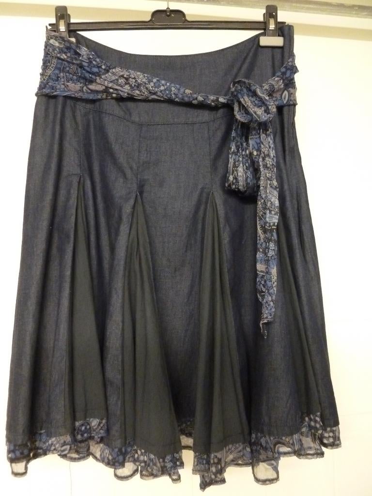 ROK VANILIA MAAT 40 NIEUWSTAAT, Maat 38/40 (M), Blauw, Vanilia, Ophalen of Verzenden