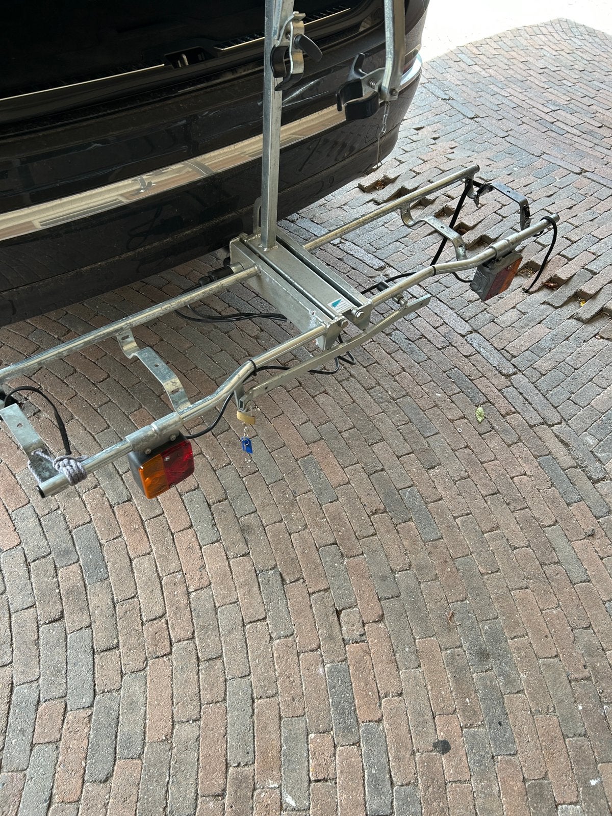 Stevige Fietsendrager voor Trekhaak - Gebruikt, Ophalen, 2 fietsen, Gebruikt, Trekhaakdrager