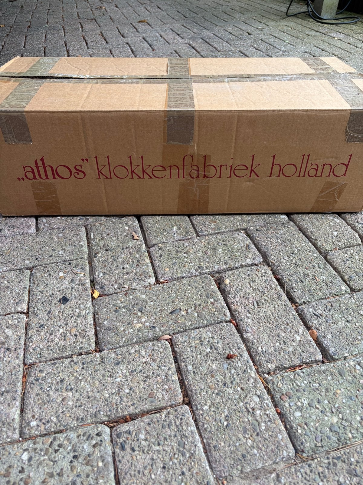 Athos Klokkenfabriek Holland Wandklok met Slinger, Antiek en Kunst, Antiek | Klokken, Ophalen