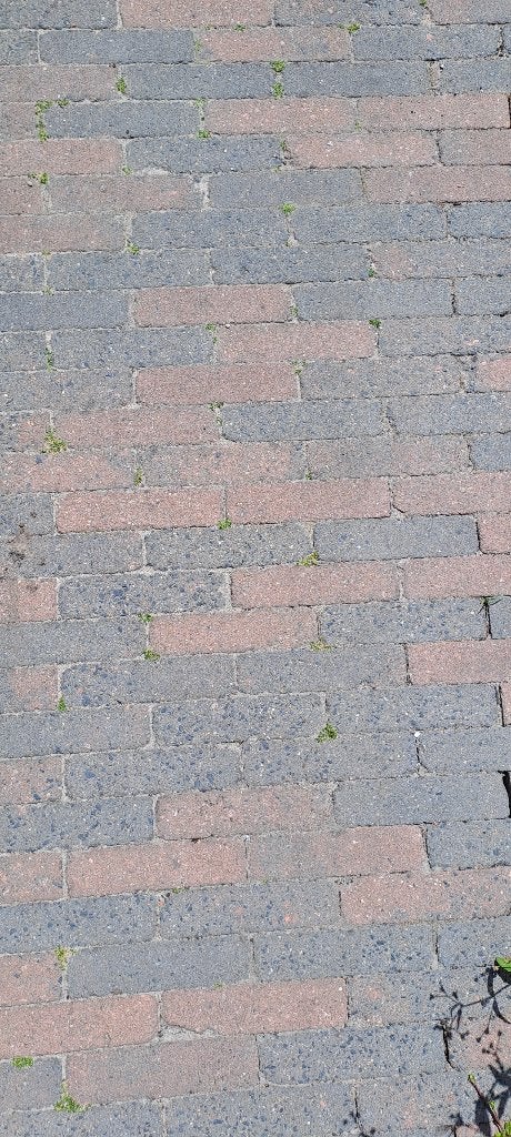 Gebruikte klinkers - rood/zwart gemêleerd- 936 stuks, Ophalen, Gebruikt, Klinkers, 10 m² of meer