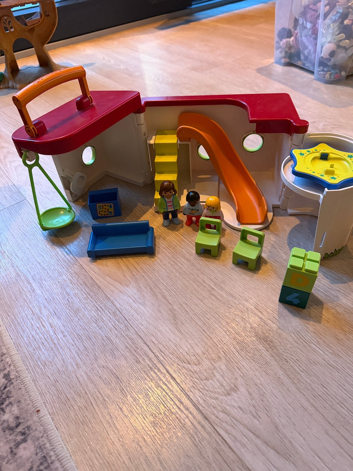 123 playmobil meeneem kinderdagverblijf, Ophalen of Verzenden, Zo goed als nieuw