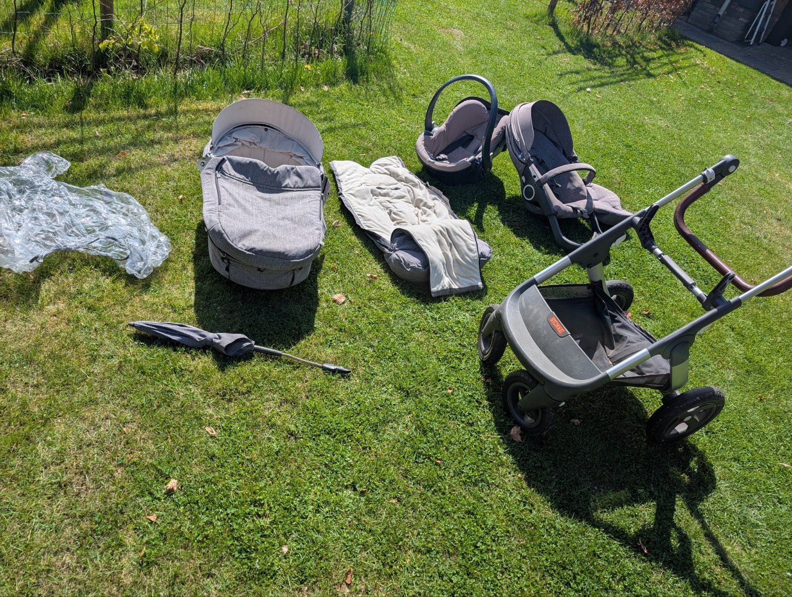 Stokke kinderwagen compleet - ideaal voor lange mensen, Kinderen en Baby's, Ophalen