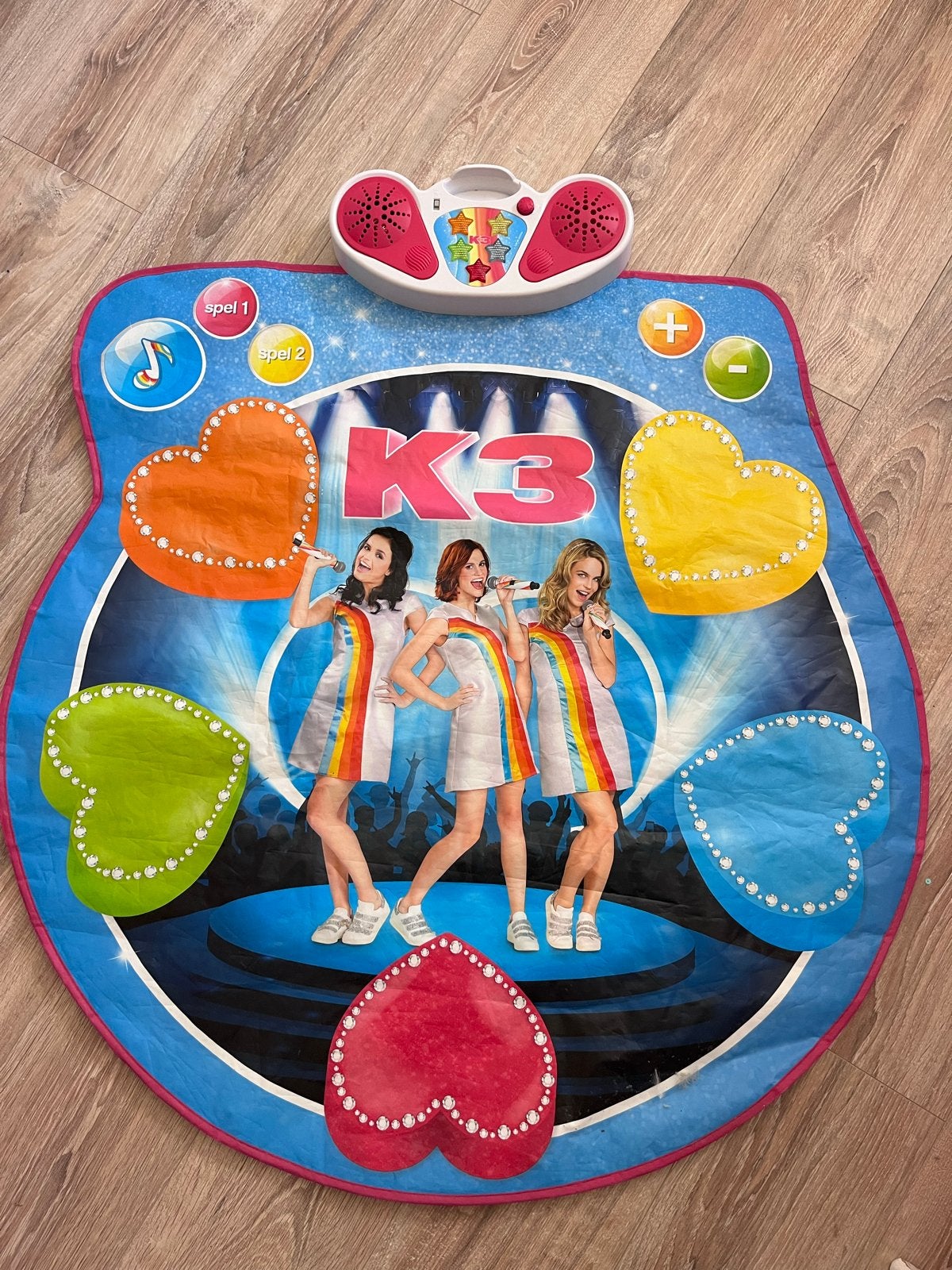 K3 Dansmat met geluid en licht, Ophalen, Zo goed als nieuw, Meisje