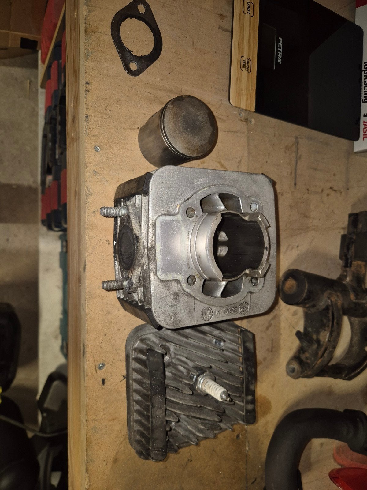 piaggio 125cc, Ophalen