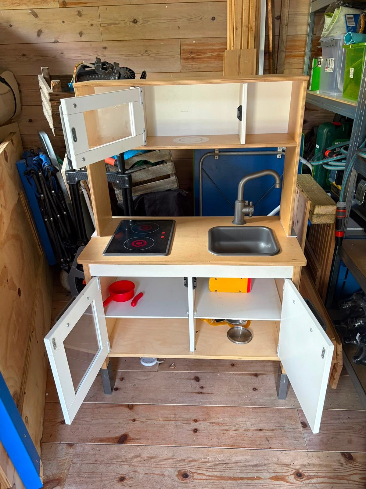Ikea kinderkeukentje - compleet en functioneel, Ophalen, Gebruikt, Hout, Speelkeuken