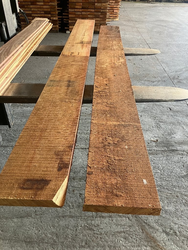 planken-vlonderplanken-steiger-Hardhout-Guariuba-40x200 mm, Ophalen, Planken, Nieuw, Hardhout
