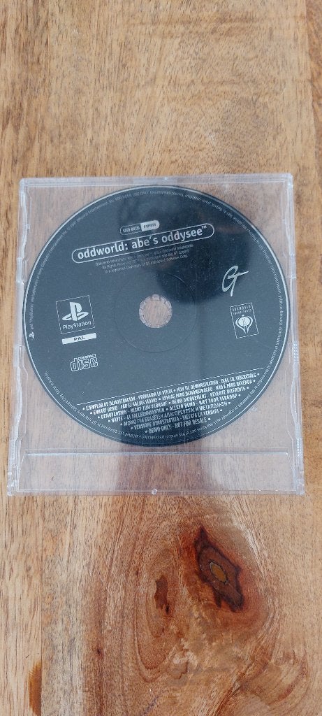Oddworld: abes oddysee ps1, Gebruikt, 1 speler, Vanaf 3 jaar, Ophalen