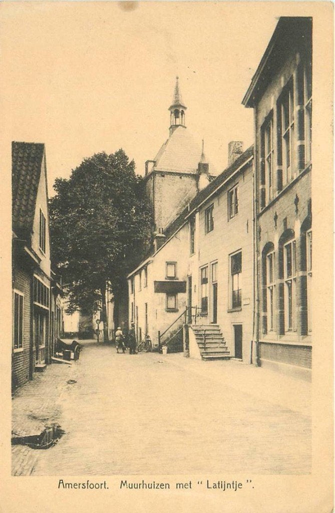 388-239-017 Amersfoort Muurhuizen met Latijntje, Verzenden, Voor 1920, Utrecht