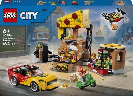 Lego City Pizzacentrale 60496, Ophalen, City, Lego, Nieuw