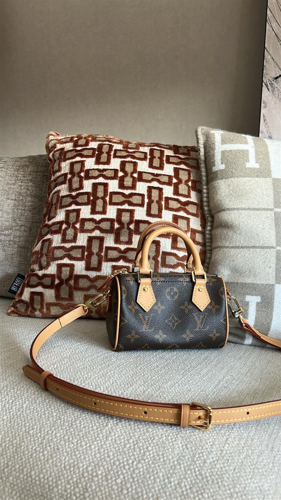 Speedy Nano, Sieraden, Tassen en Uiterlijk, Ophalen of Verzenden, Zo goed als nieuw, Bruin, Handtas