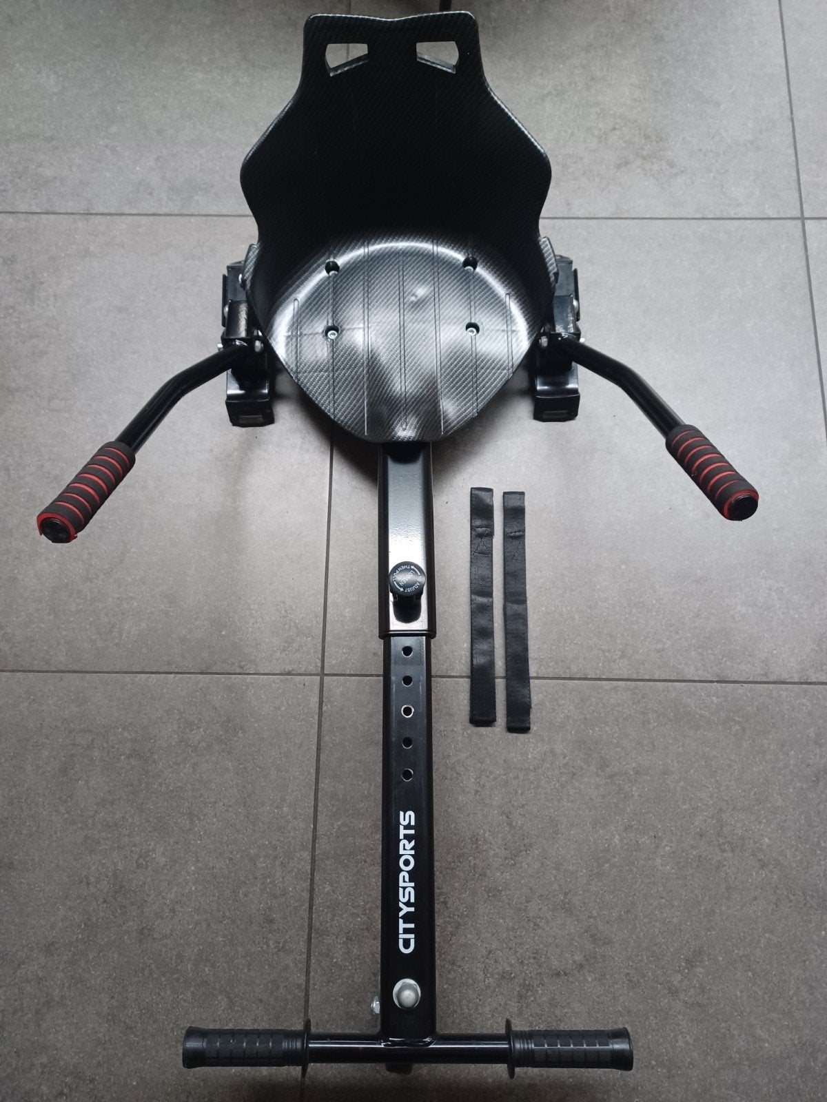 CitySports Hoverboard Zitje/Hoverkart-Met nieuwe bandjes, Zo goed als nieuw