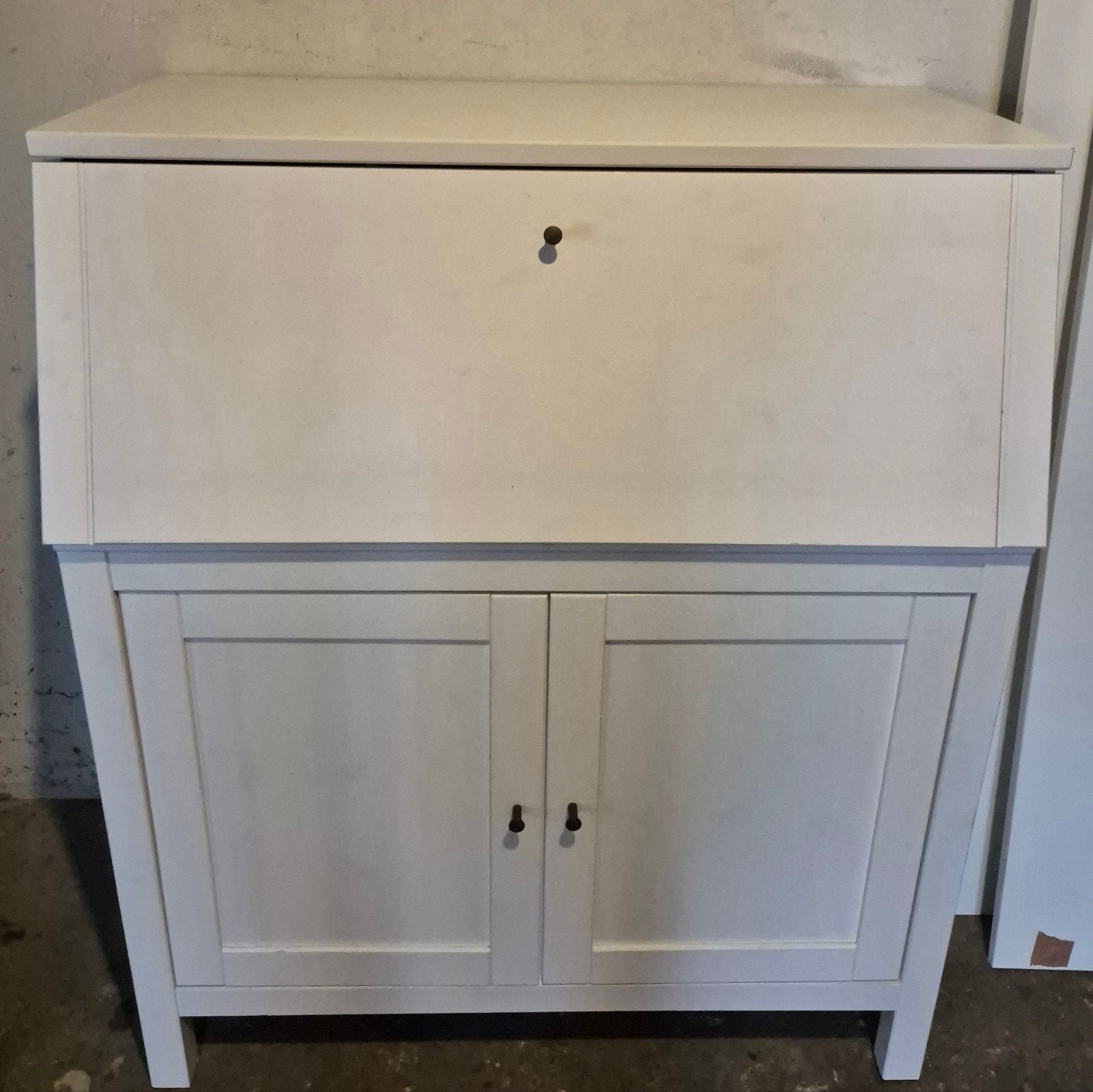 IKEA HEMNES secretaire makeup tafel dressoir wit, Ophalen, Gebruikt