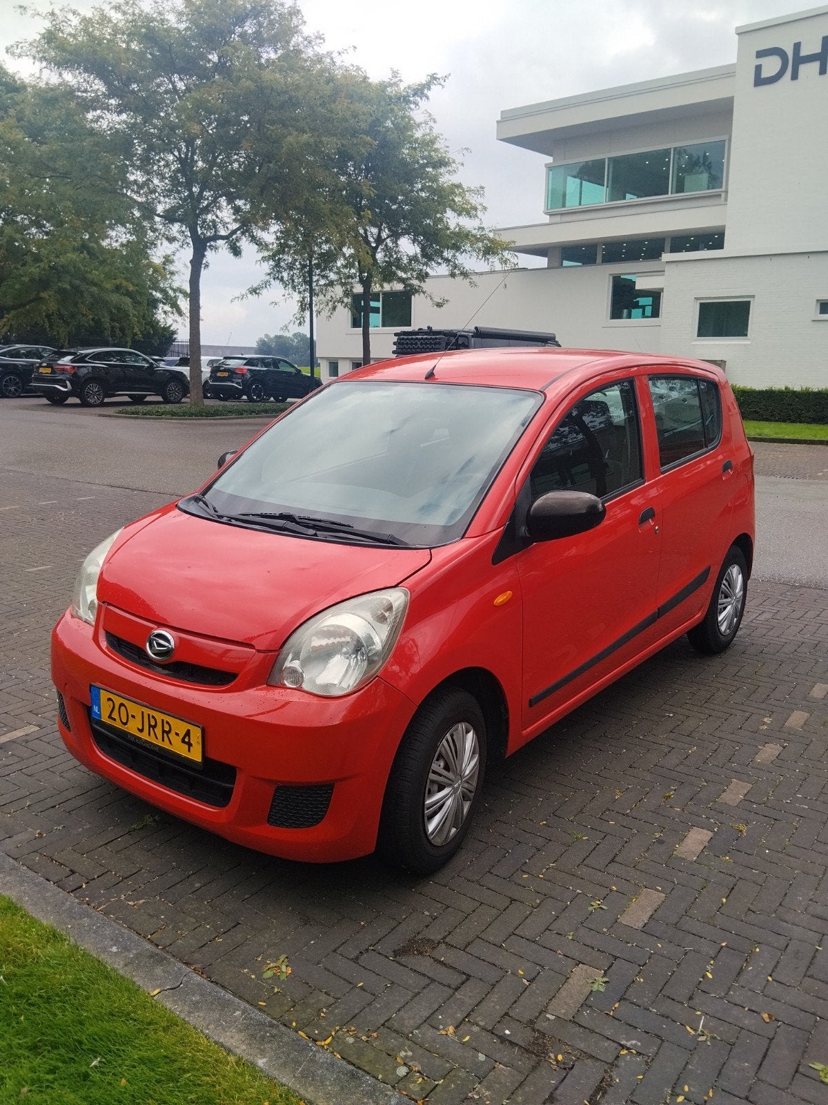 Daihatsu Cuore 1.0 5D 2009 Rood, Voorwielaandrijving, 600 kg, 18 €/maand, 4 stoelen