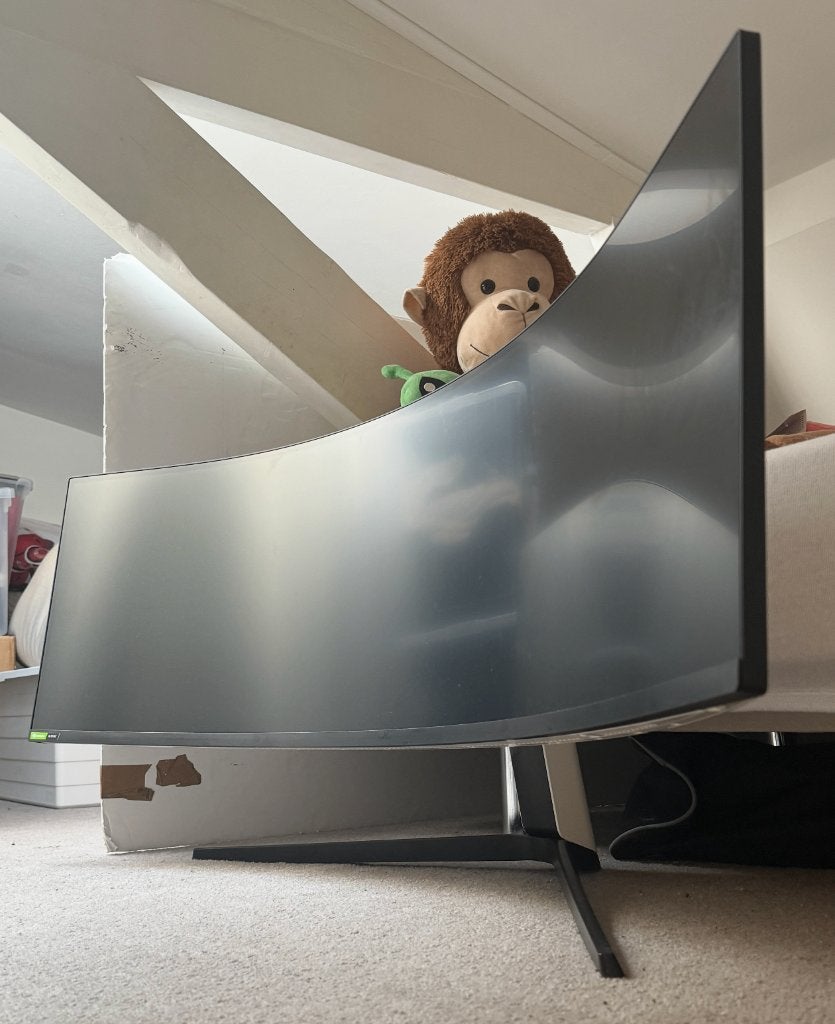 Samsung Odyssey G9 49 inch 240Hz Ultrawide Gaming Monitor, Minder dan 1 ms, Zo goed als nieuw, Samsung, HDMI