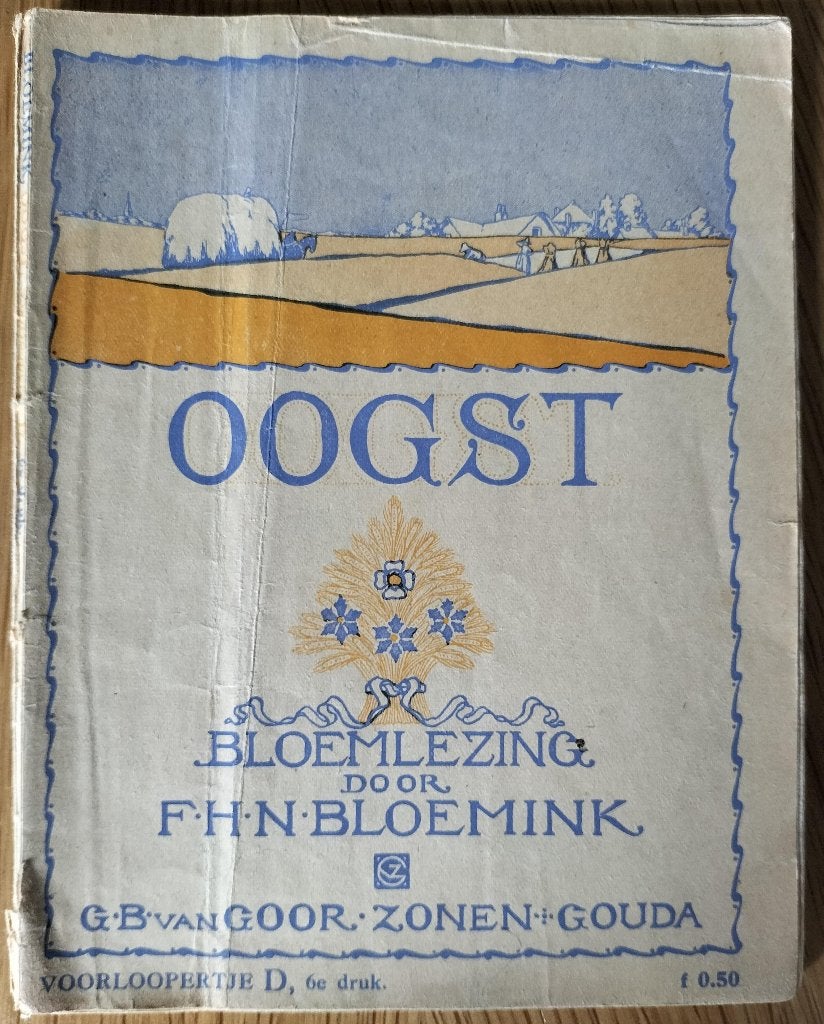 oogst Bloemlezing door F.H.N. Bloemink, Antiek en Kunst, Ophalen of Verzenden, F H N Bloemink