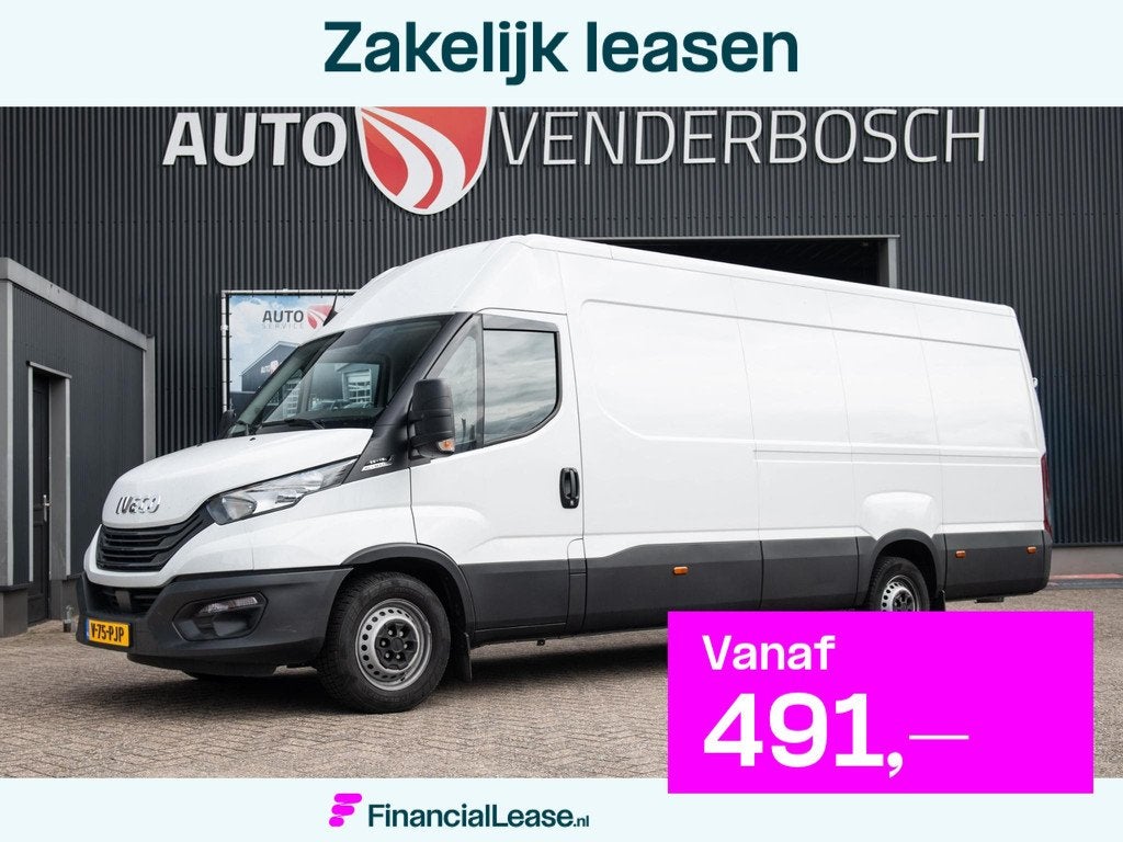 Iveco Daily 35S16 L4H2 Comfort 156pk | Automaat | CarPlay |, Gebruikt, Euro 6, Iveco, Wit