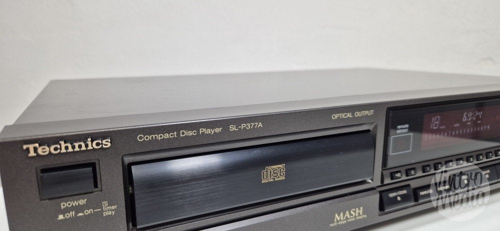 Technics SL-P377A CD-Speler | CD | Philips CDM4 Laser, Ophalen of Verzenden, Refurbished, Technics