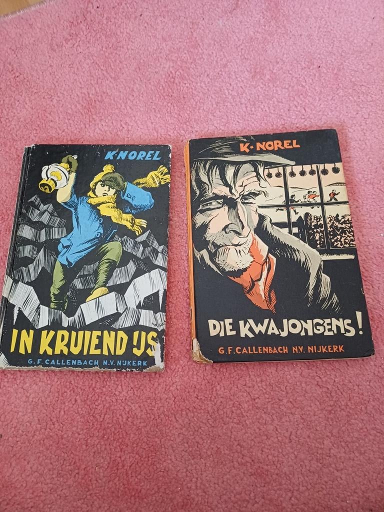 Vintage leesboekjes van K Norel, Ophalen of Verzenden, Gelezen