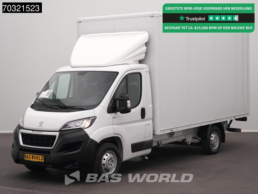 Peugeot Boxer 140PK D'Hollandia Laadklep Zijdeur Bakwagen Ai, Stof, Gebruikt, Euro 6, 4 cilinders