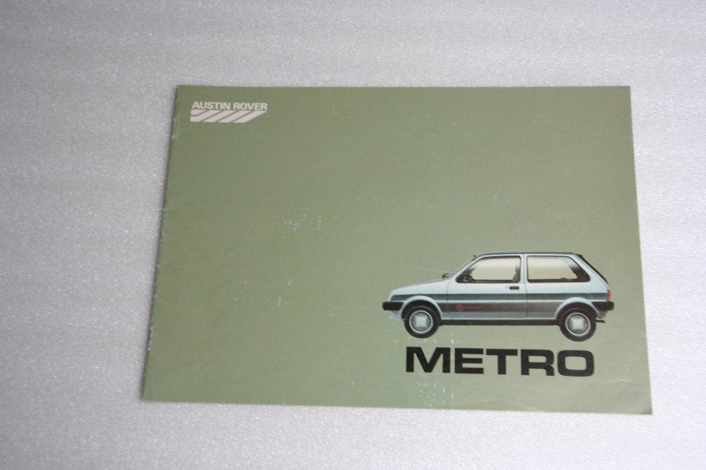 Folder Austin Metro (circa 1985) (43), Ophalen of Verzenden, Zo goed als nieuw, Overige merken