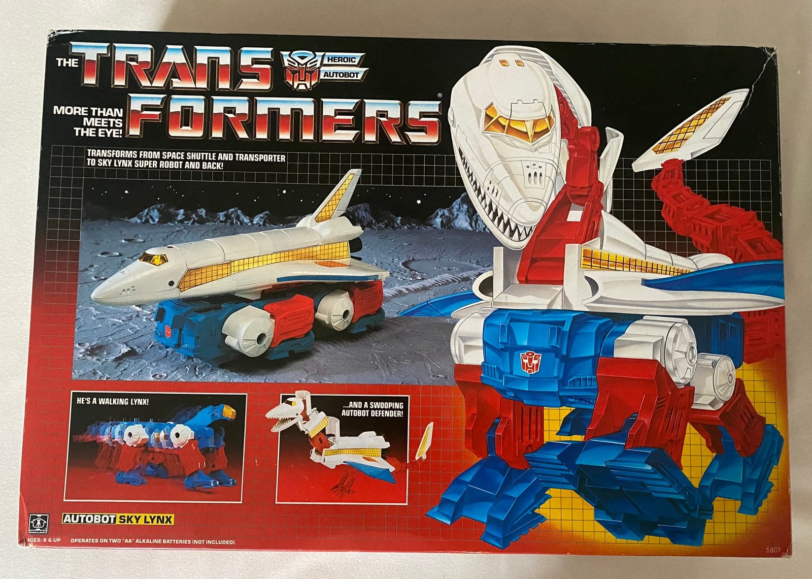 Transformers G1 Sky Lynx, G1, Ophalen of Verzenden, Zo goed als nieuw, Autobots