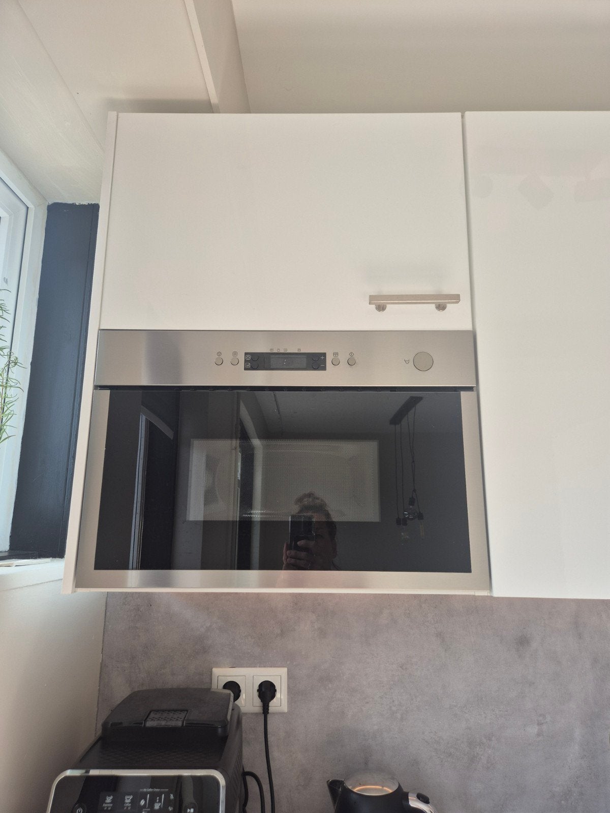 inbouwmagnetron zgan, Witgoed en Apparatuur, Magnetrons, Ophalen, Zo goed als nieuw, Inbouw
