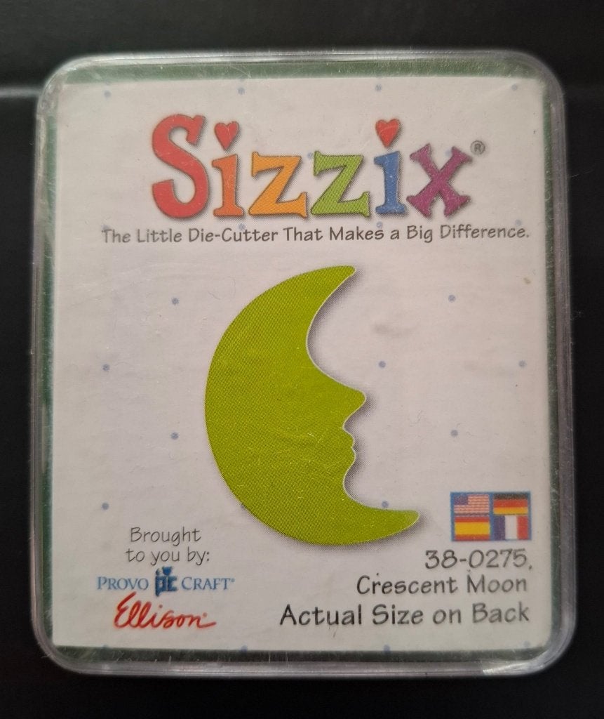 Sizzix snijmal maan, Ophalen of Verzenden, Zo goed als nieuw, Frame of Mal, Sizzix