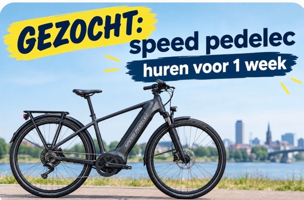 Gezocht: Speed pedelec te huur voor 1 week in Culemborg, Ophalen, Gebruikt