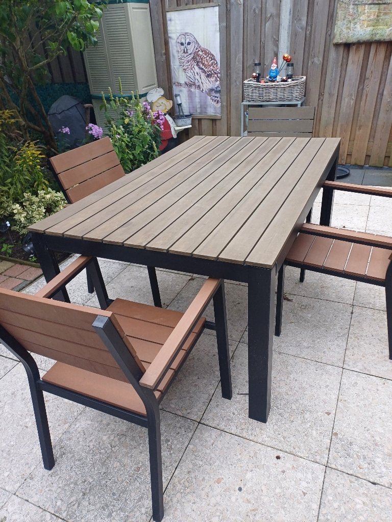 Tuinset ikea, Ophalen, 4 zitplaatsen, Gebruikt, Tuinset