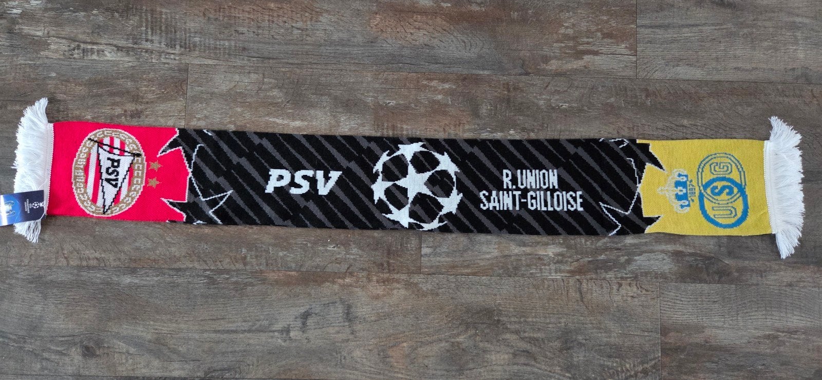 Sjaal PSV - Union, Ophalen of Verzenden, Zo goed als nieuw, PSV, Vaantje of Sjaal