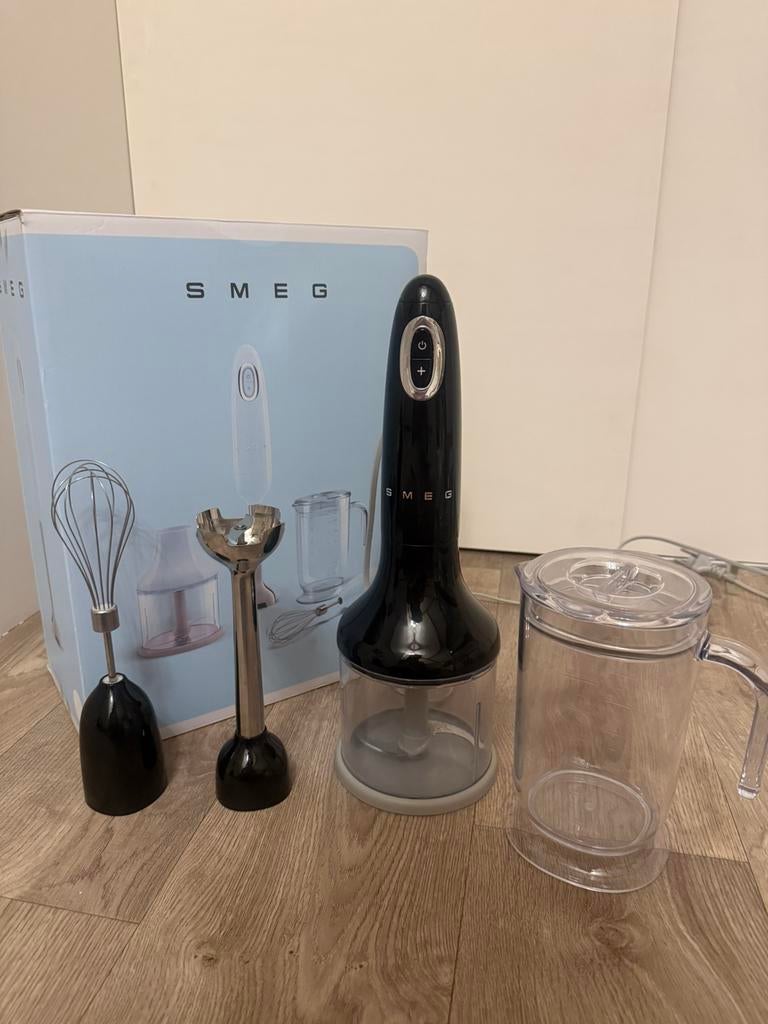 Smeg handmixer, Witgoed en Apparatuur, Blenders, Ophalen of Verzenden, Zo goed als nieuw, Blender