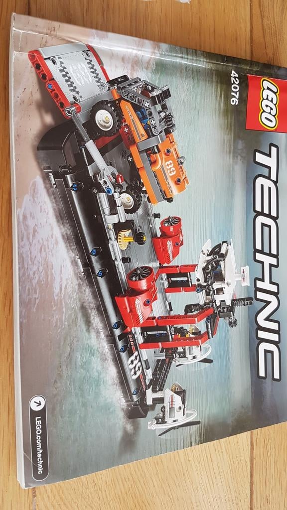 Lego Technic Set 42076 - Hovercraft in zeer goede staat, Ophalen, Zo goed als nieuw, Complete set, Lego