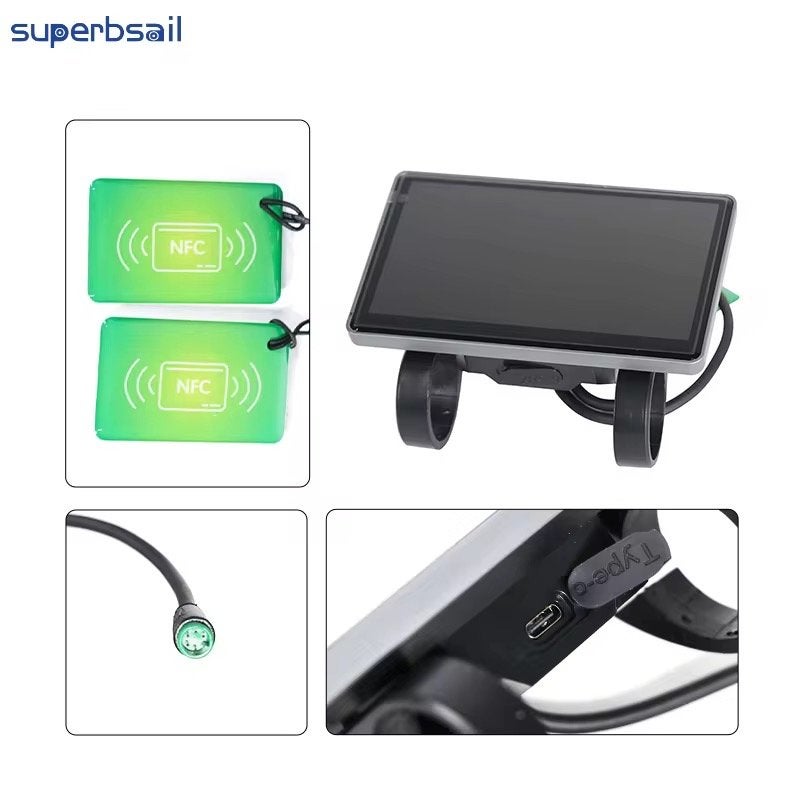 Fatbike v8 -V20 NFC LCD Display met killswitch, Fietsen en Brommers, Elektrische fiets, Overige typen, Ophalen of Verzenden, Nieuw