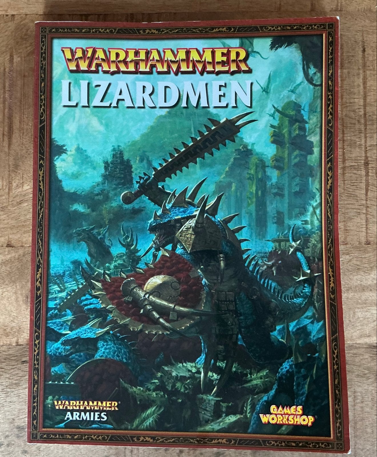 Warhammer Lizardmen Armies Boek - Games Workshop, Ophalen, Zo goed als nieuw, Warhammer, Boek of Catalogus