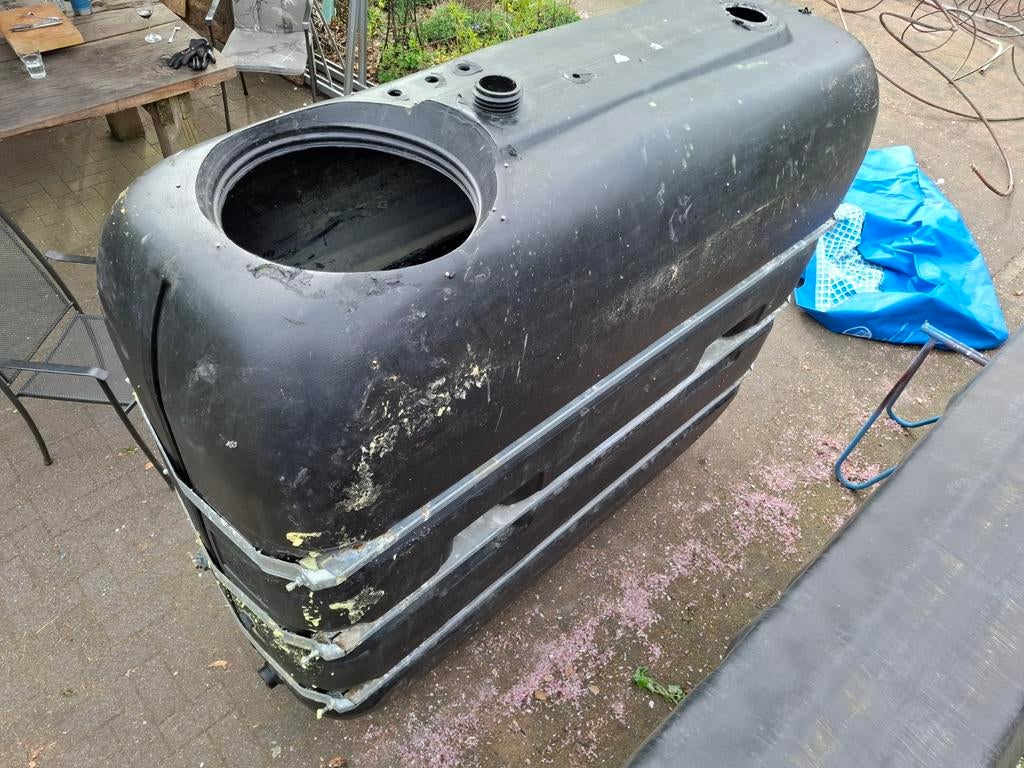 Watervat, Regenton, Buffervat, 150 liter of meer, Ophalen, Gebruikt, Kunststof