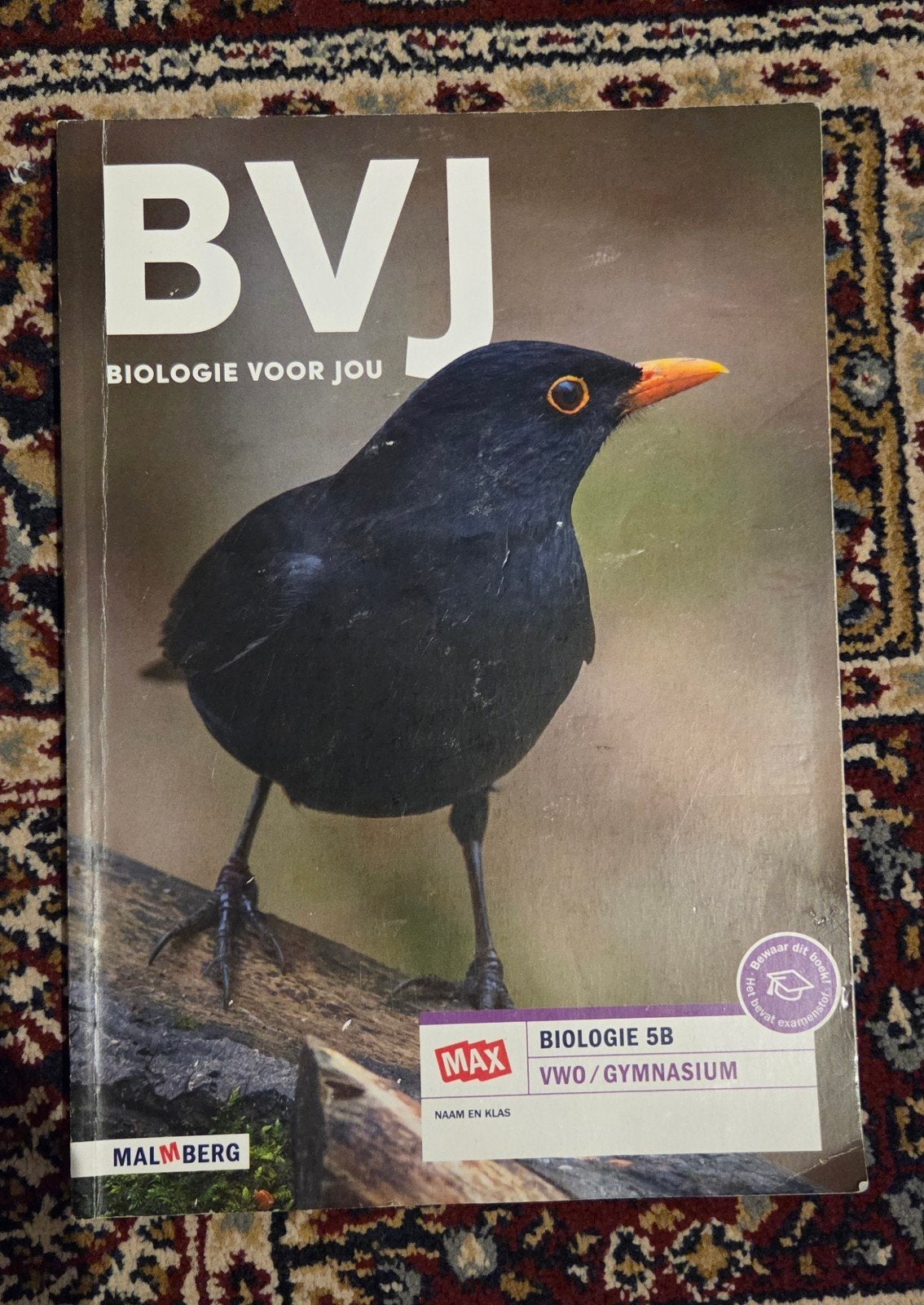 Biologie Voor Jou, Vwo 5B, Verzenden, Gelezen, VWO, Biologie