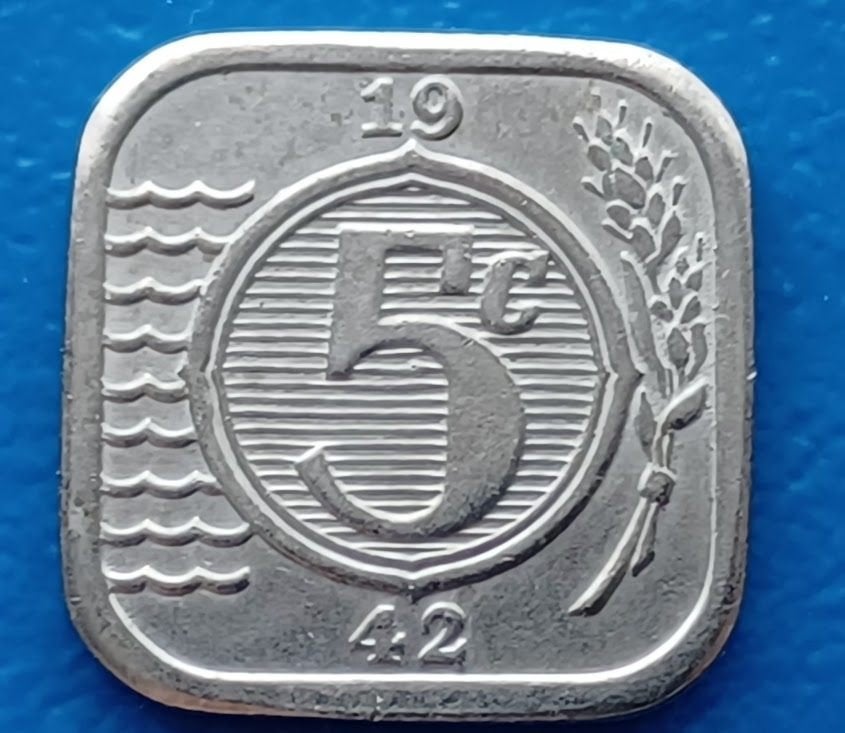 Nederland 5 cent 1942 (naslag), Verzenden, Overige materialen, Nederland