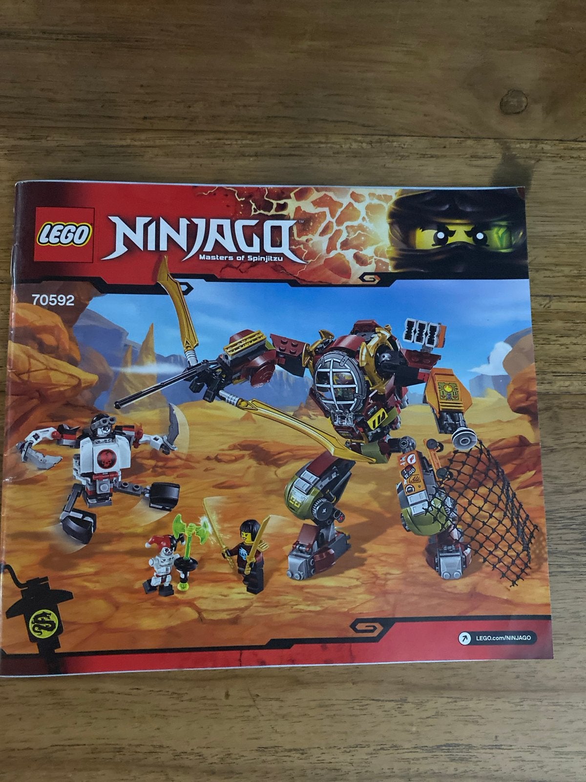 LEGO Ninjago 70592 Ronin R.E.X. Complete set, Lego, Accessoire, Inclusief instructies, Ophalen of Verzenden