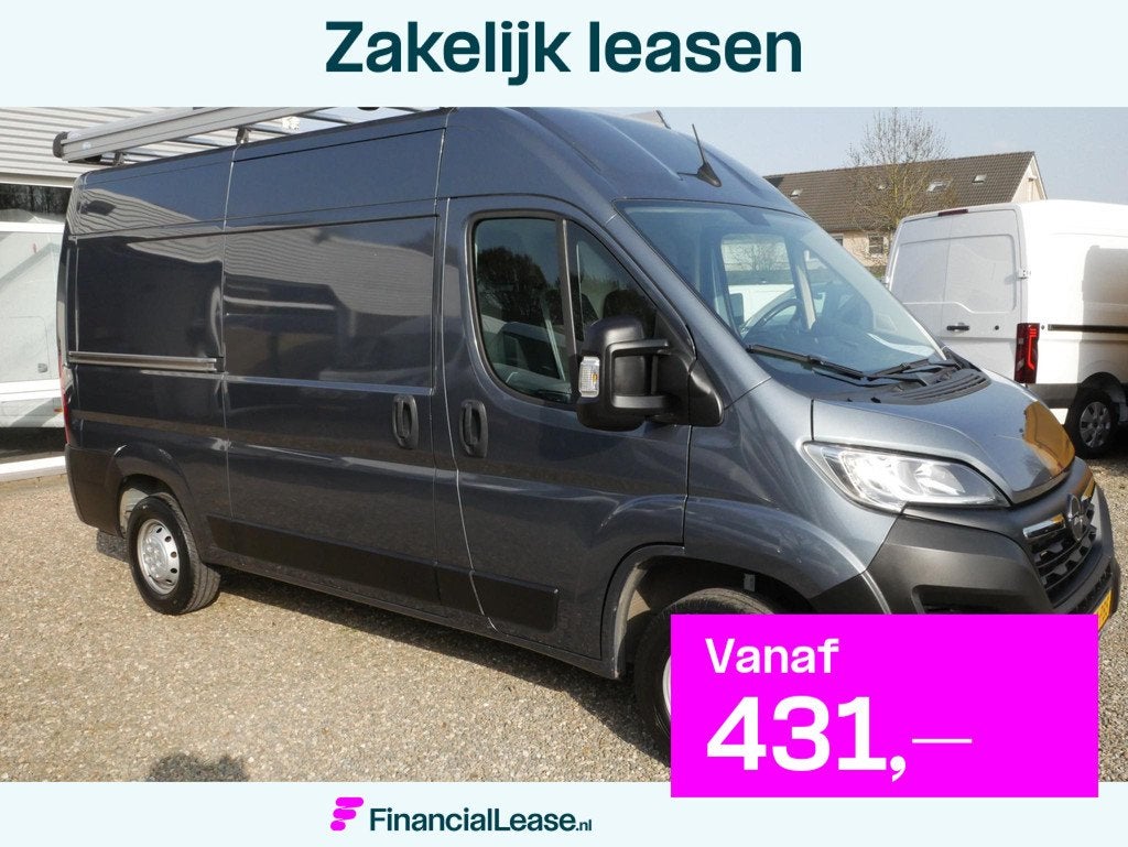 Opel Movano 2.2D 140PK L2H2 AC imperial ladder 14000km MARGE, Voorwielaandrijving, Stof, Gebruikt, 4 cilinders