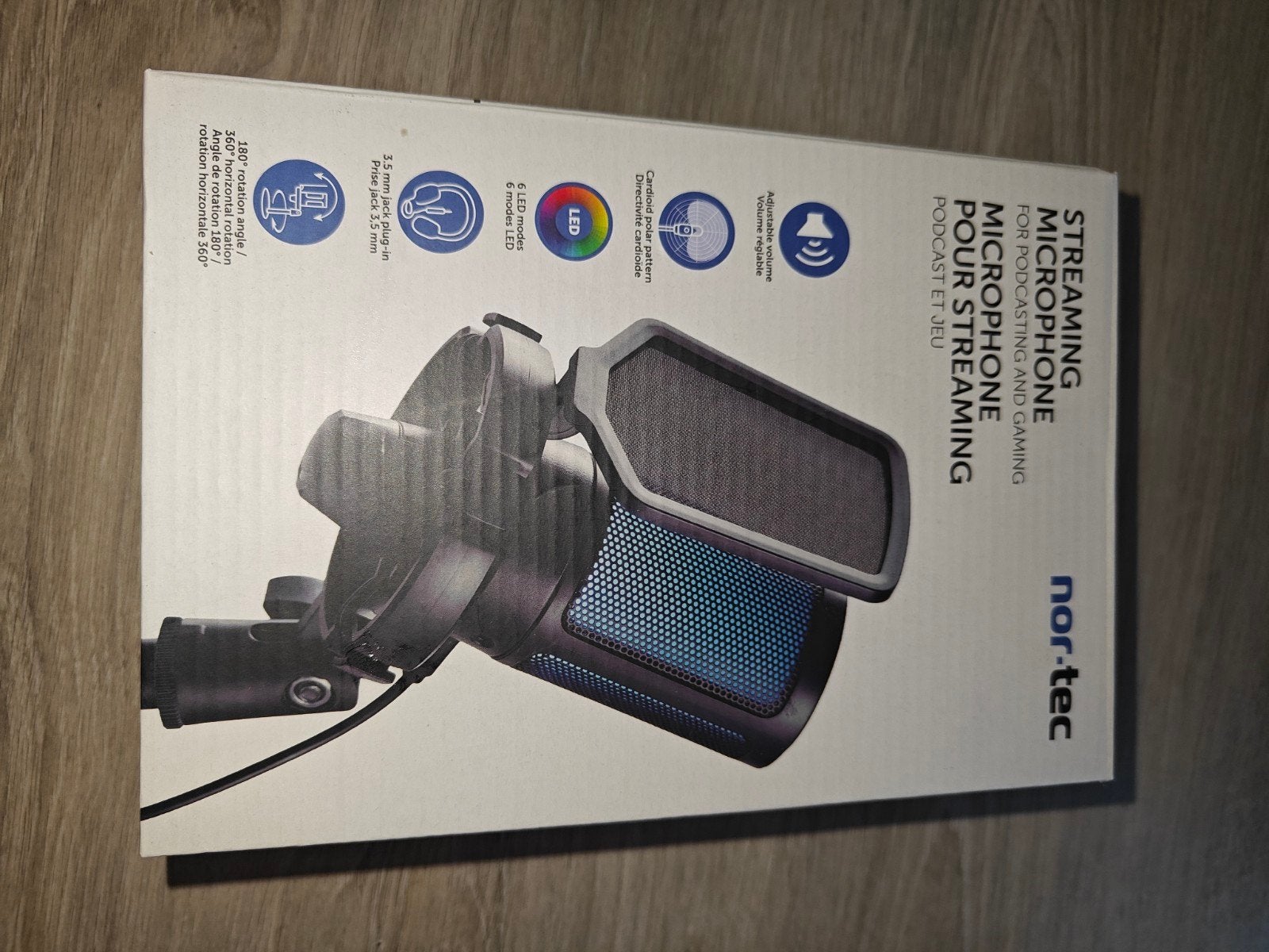 Nor-tec streaming microphone, Ophalen
