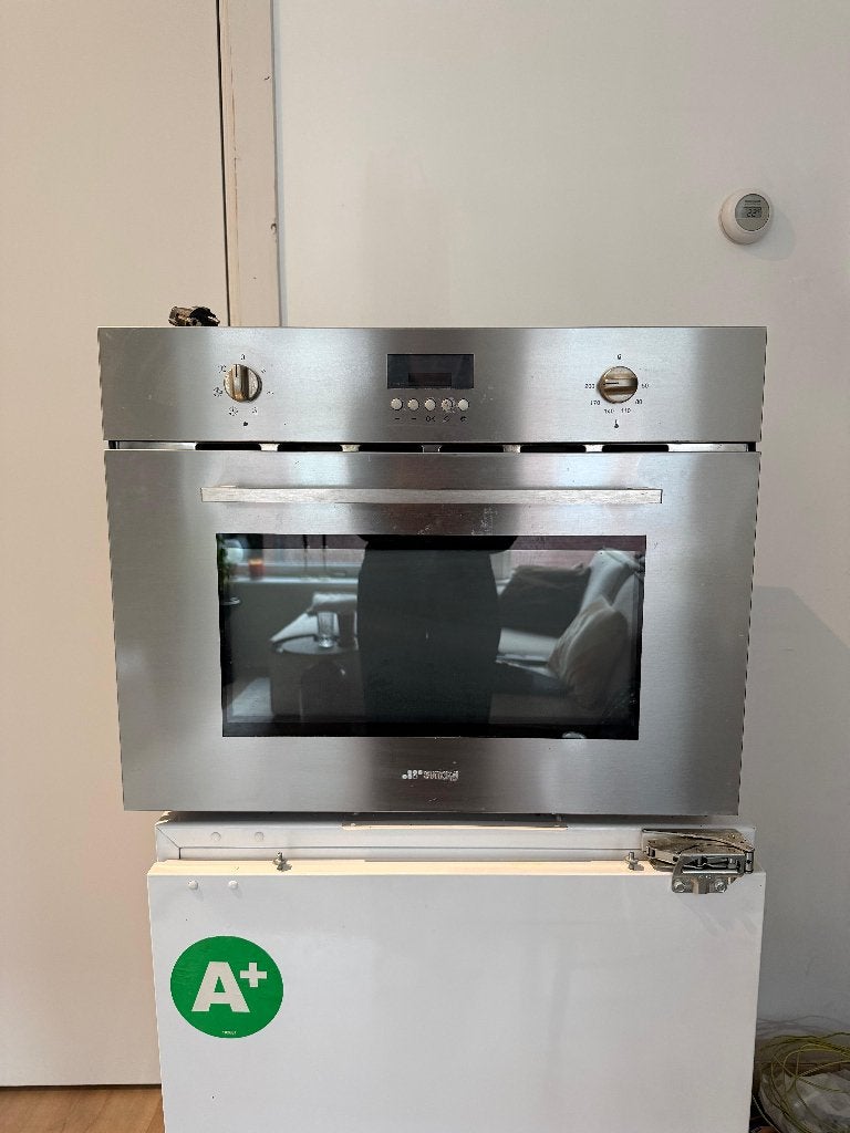 Smeg SC445MCX inbouw combi-oven, Witgoed en Apparatuur, Ovens, Ophalen, 45 tot 50 cm, Gebruikt, Smeg