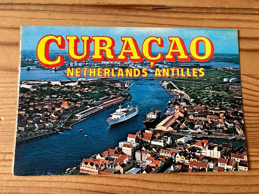 Ansichtkaart Curacao, nederlandse antillen, willemstad, Ophalen of Verzenden