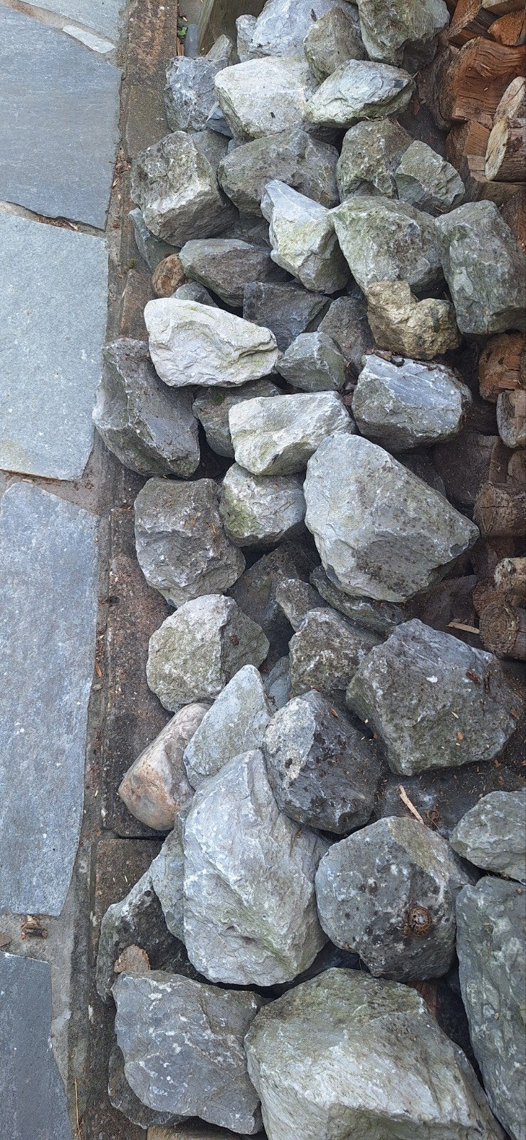 Grote natuurstenen rotsen voor tuin of decoratie, Tuin en Terras, Ophalen, Overige materialen, Gebruikt, Kei