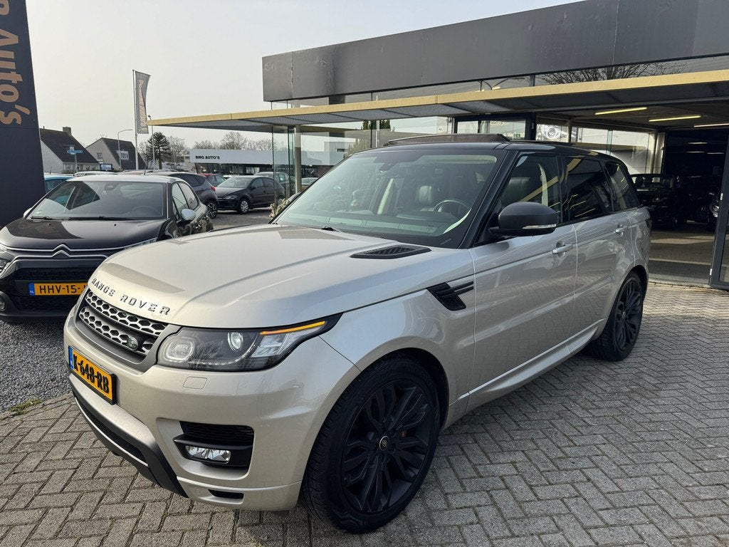 Land Rover Range Rover Sport 3.0 SDV6 Autobiography Dynamic|, Auto's, Land Rover, Gebruikt, 2993 cc, Bruin, Bedrijf