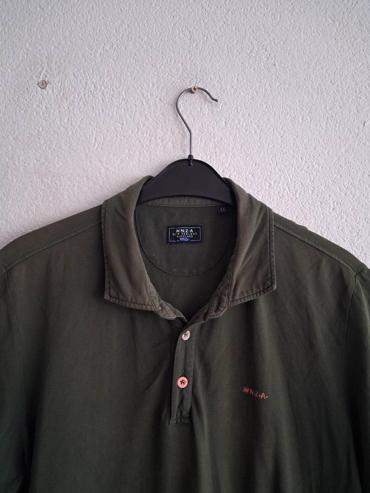 NZA New Zealand Auckland Polo Shirt - Groen - Maat XXL, Overige maten, Ophalen of Verzenden, NZA New Zealand Auckland, Gedragen