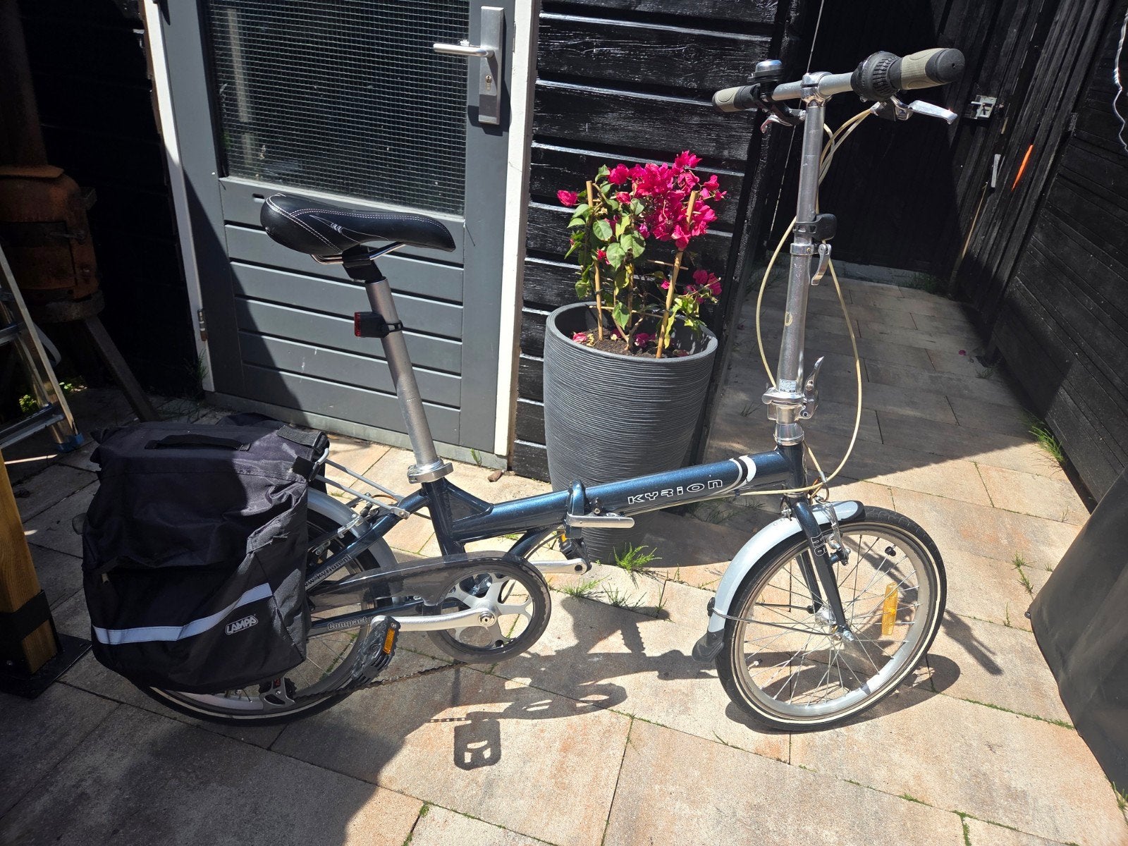 Opvouwbare fiets met 6 versnellingen en fietstassen, Ophalen, Versnellingen