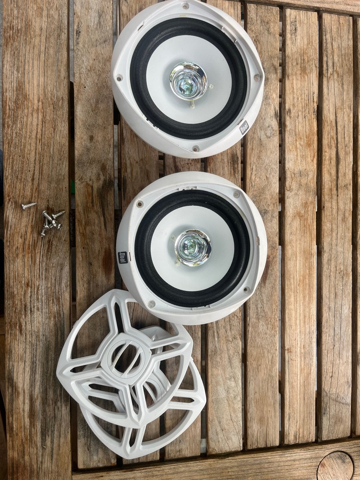 Dual Marine Speakers DMP672 - Waterbestendig, Audio, Tv en Foto, Luidsprekers, Overige merken, Gebruikt, Ophalen of Verzenden