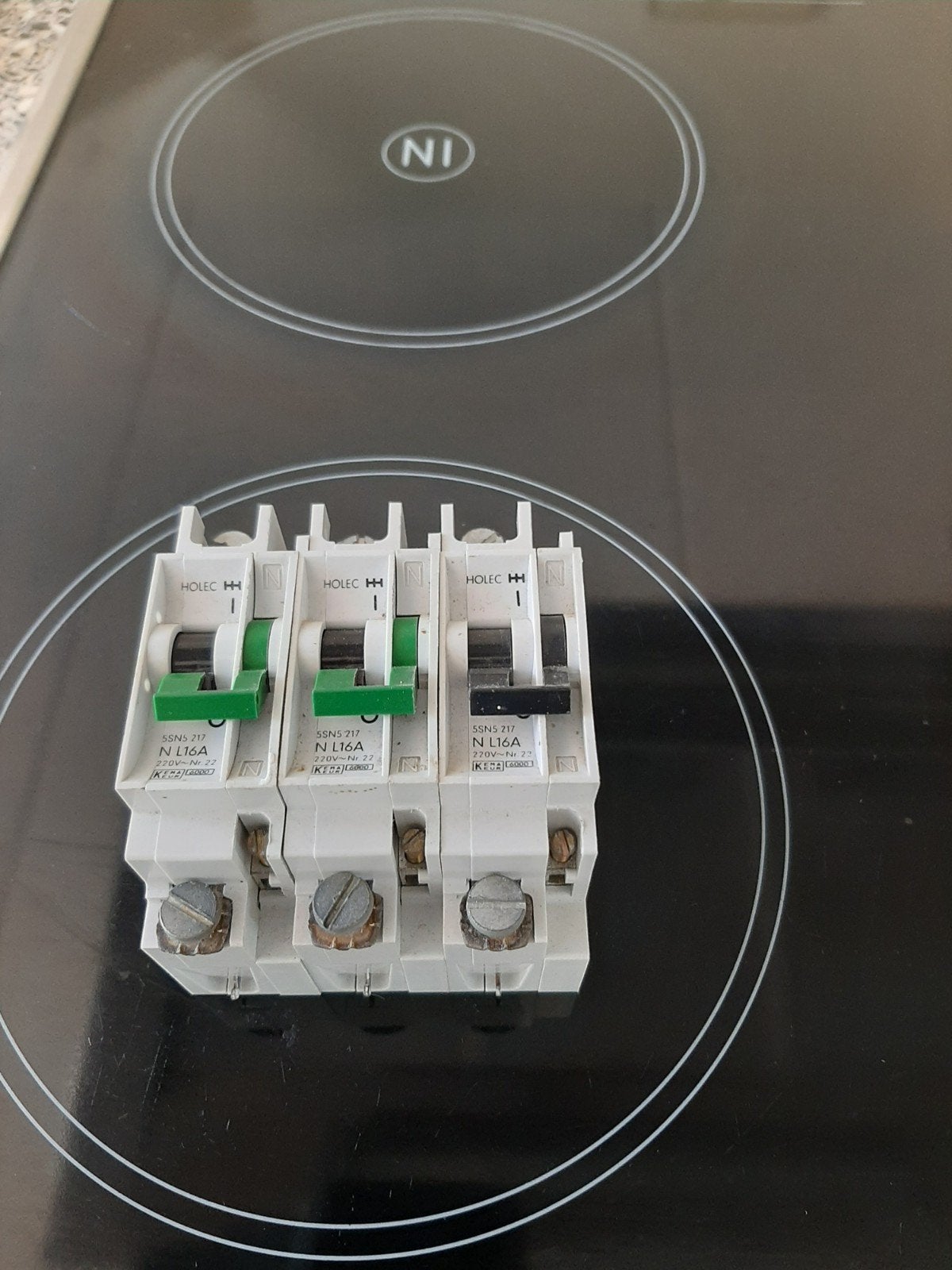 Holec Groepschakelaars N L16A -3 stuks, Ophalen of Verzenden