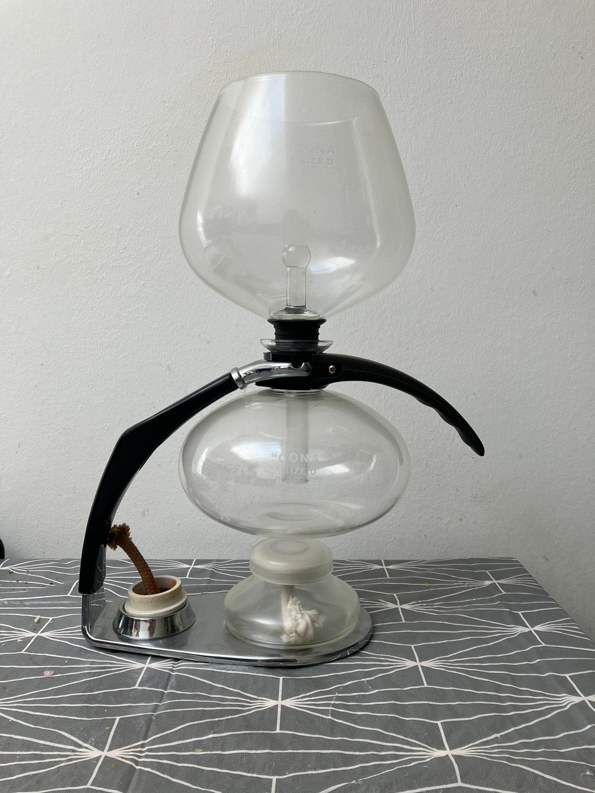 Cona koffiezetapparaat, Koffiemachine, Gemalen koffie, Ophalen of Verzenden, Zo goed als nieuw