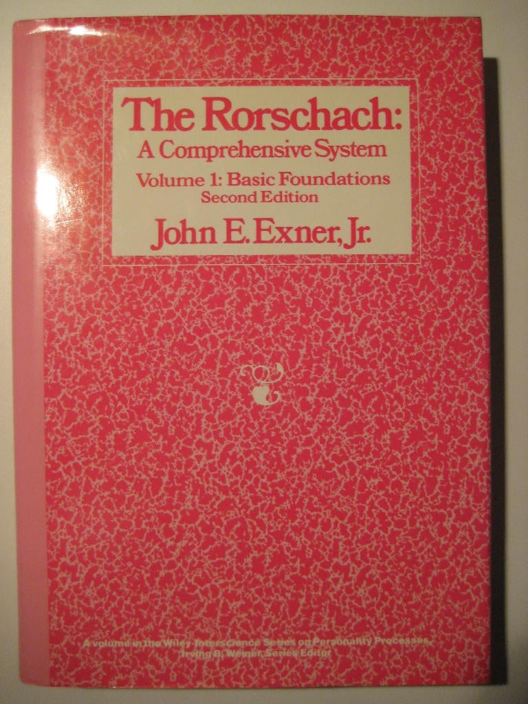 The rorschach - John E. Exner., Ophalen of Verzenden, Nieuw, Sociale psychologie, John E. Exner.